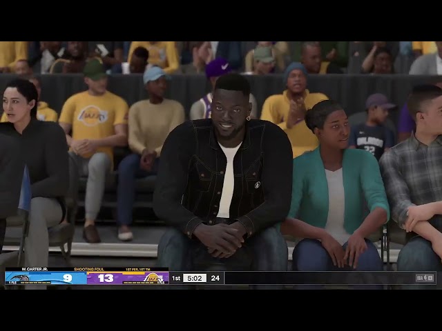 NBA 2K24 Orlando at LA Lakers