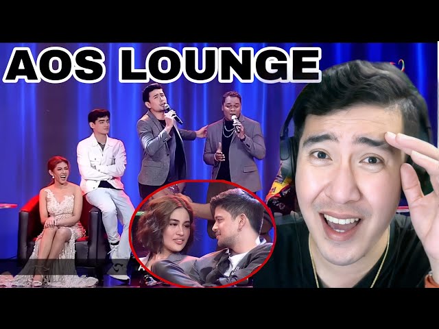 [REACTION] New Segment :  All-Out Sundays: Kantahan na may halong patama sa AOS Lounge lang ‘yan!