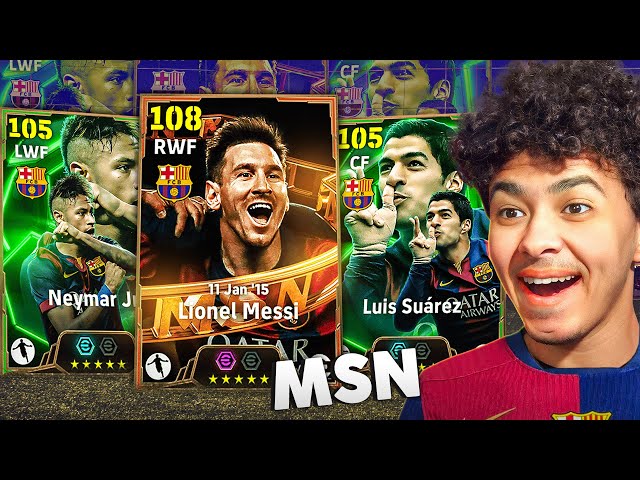 واخيراا تفجير أفضل بكج في تاريخ اللعبة الـMSN🔥ميسي بليتز +108🤯 !! eFootball 25