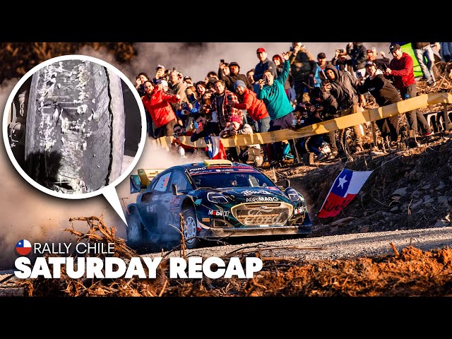 Who Can Manage Their Tires Best? 🛞 | Rally Chile Saturday Recap