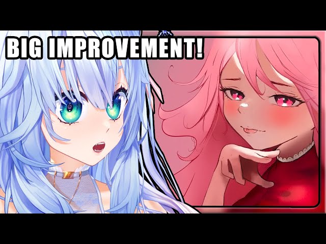 PEWDS' ART GOT SO MUCH BETTER!! | Mifuyu Reacts to