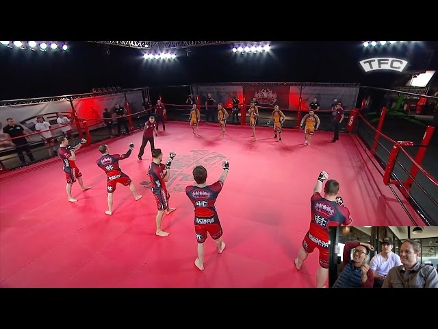 BJJ vs Boxing: 5 vs 5 MMA Match - Brazil vs UK