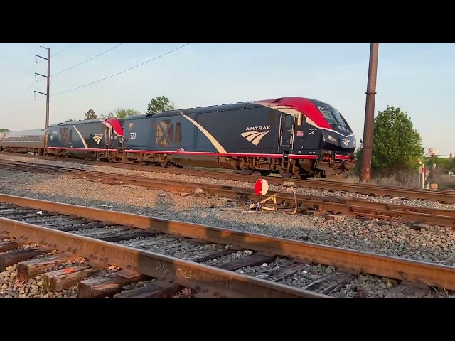 Amtrak crescent with diner viewliner (200 sub special)