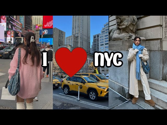 VLOG: nyc in winter!