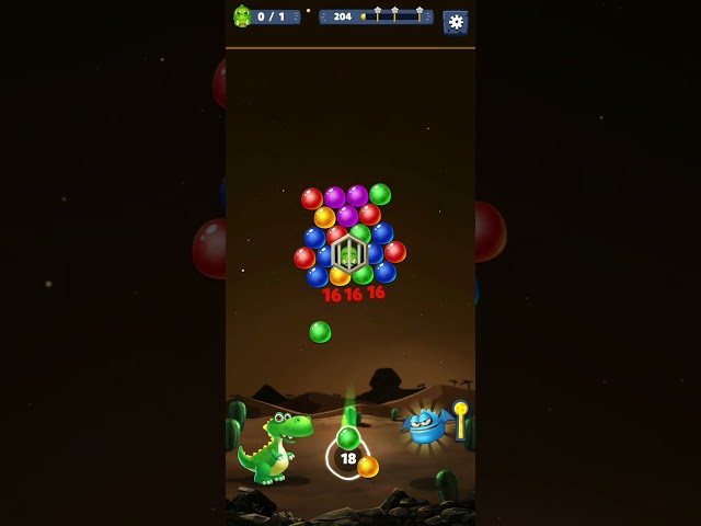 Bubble shooter 1895lvl #shorts