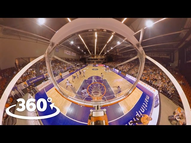 World’s first interactive VR / 360º Basketball experience