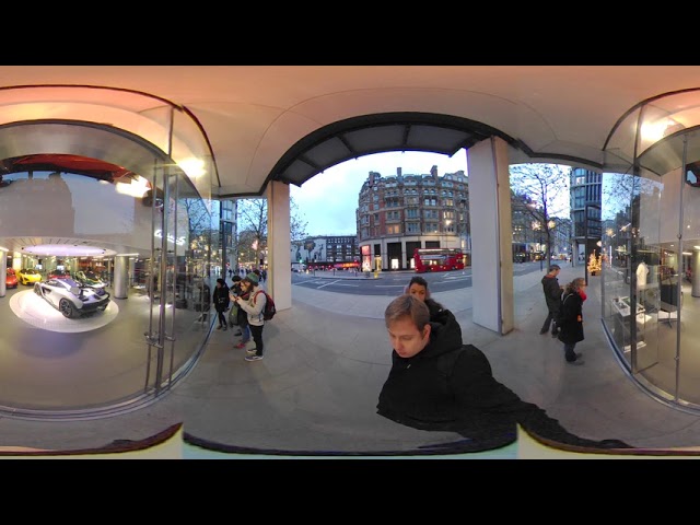 360Rize 360Penguin Harrods Supercars in London with Don Amel