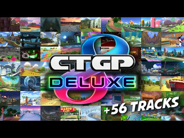 +56 NEW CUSTOM TRACKS For Mario Kart 8 Deluxe (CTGP Deluxe)