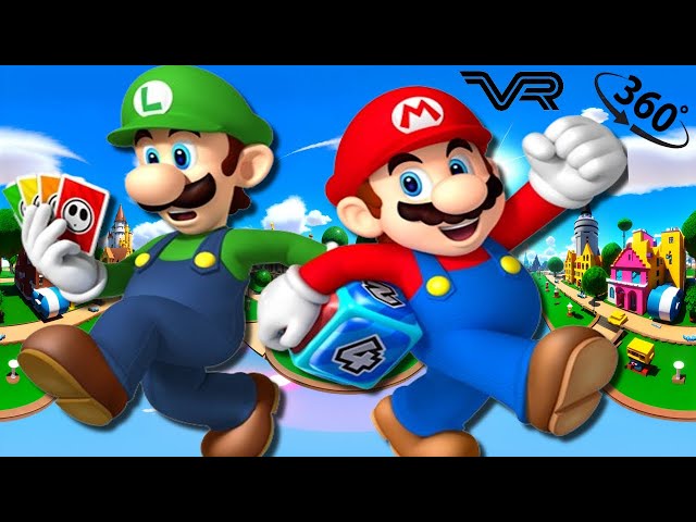 Can you find Mario and Luigi in all locations  in 360° VR  in 15 seconds?  Animation  Super Mario