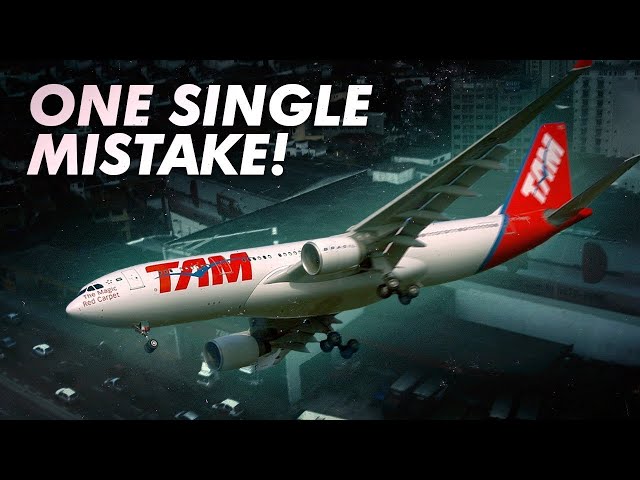 A SINGLE Disastrous Error! TAM flight 3054