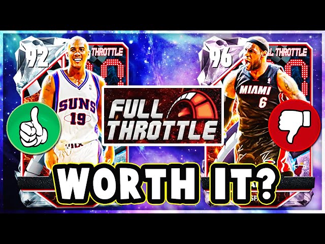 NBA 2K25 WHICH FULL THROTTLE CARDS ARE WORTH GETTING! NBA 2K25 MyTEAM!