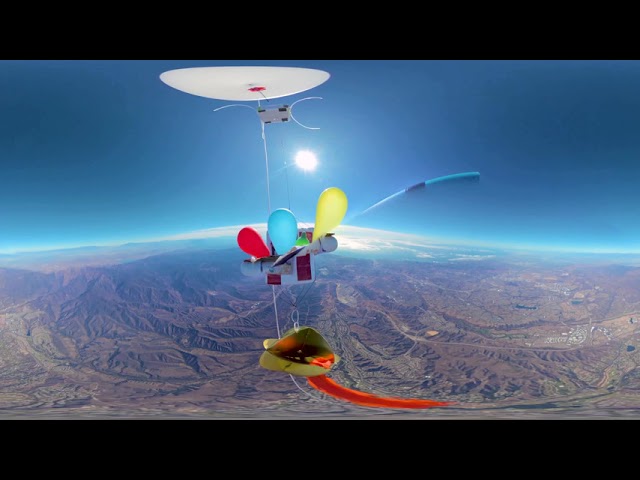 Science Heads High Altitude Balloon FULL FLIGHT [Vuze XR]