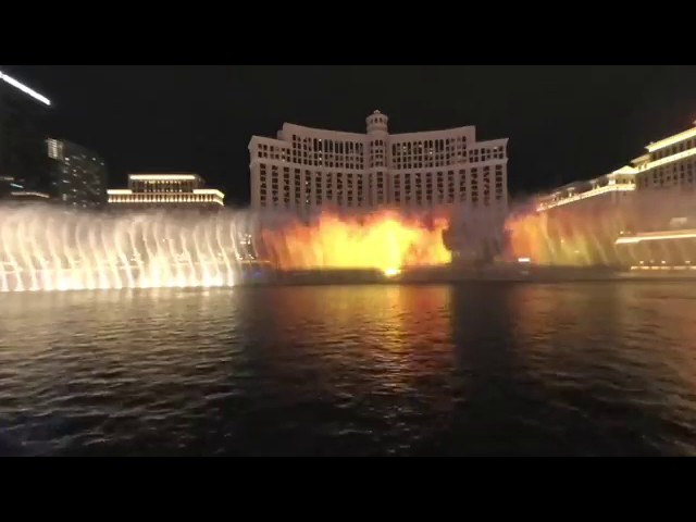 VR180 Bellagio fountain Show - Game of thrones #Vuze XR