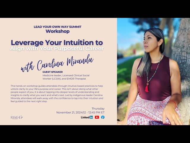 Leverage Your Intuition to Align with Your Purposeful Career