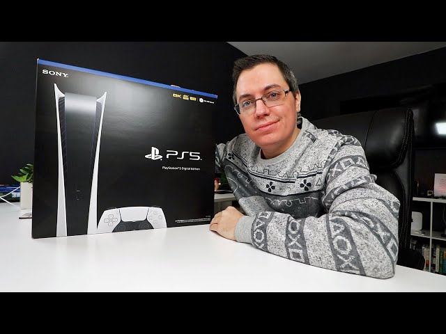 PlayStation 5 Digital Edition Unboxing