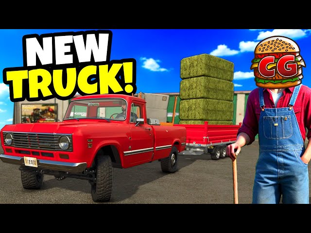 Buying a New Truck to Help Me Run My Farm in Farming Simulator 25!