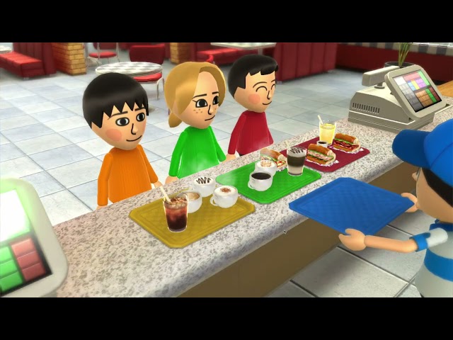 Hester, Marrel & Halen's Lunch (Wii Party U)