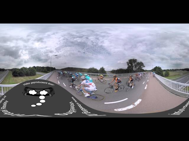 Eneco Tour 2015 Stage 2 in a 360 degree video