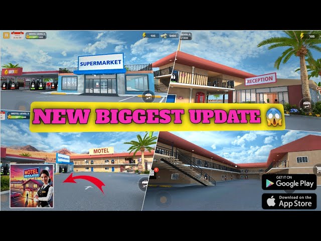 😱VERY BIG UPDATE IN MOTEL SIMULATOR ANDROID | NEW REALISTIC FEATURES #gaming #motelmanagersimulator