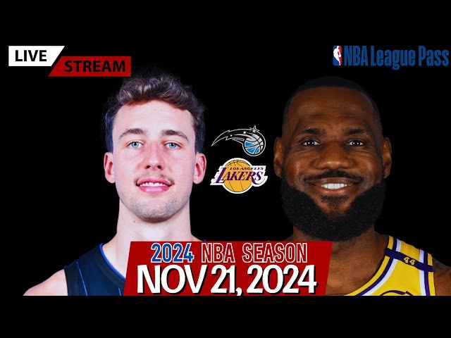 LeBron’s Lakers vs Orlando Magic NBA Live Stream (Play-By-Play & Scoreboard)