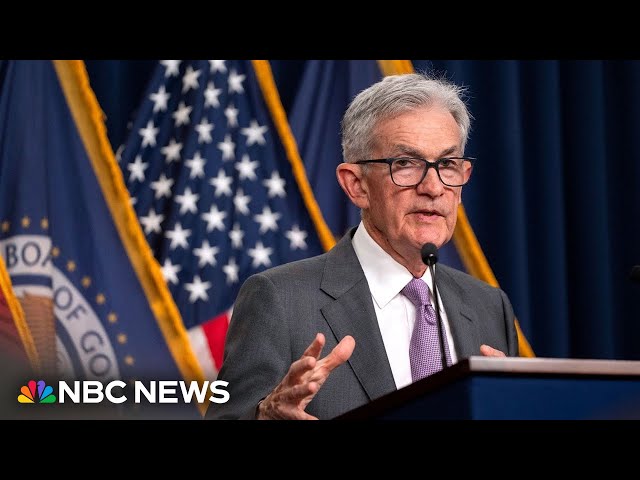 Federal Reserve chair indicates coming interest rate cuts