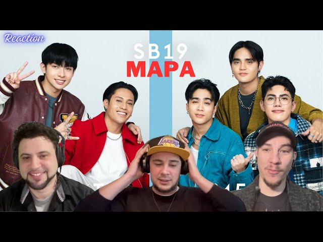 SB19 | REACTION | MAPA / THE FIRST TAKE