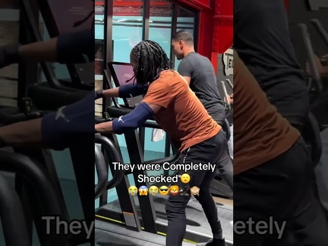 am I the fastest in the world? 😎💪👀 #prank  #gym  #fitness  #short #funny