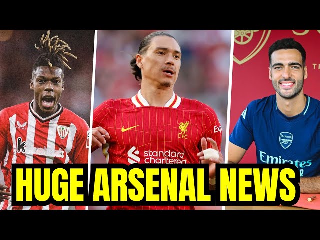 Arsenal Darwin Nunez Interest, Late Nico Williams MOVE, Merino SIGNS ARSENAL NEWS TODAY EP 31