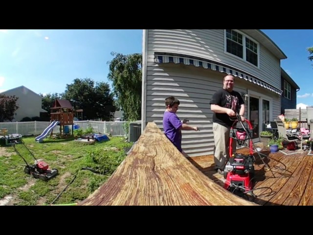 Fidget Spinner Vs. Power Washer