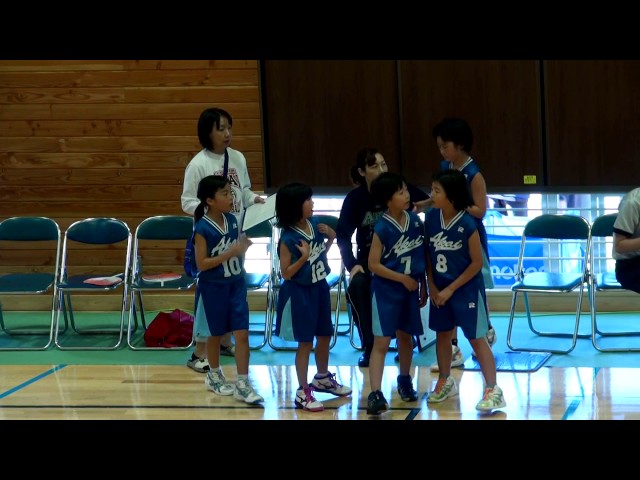 H25年度いわき市4年生交流ミニバスケットボール大会　女子　草野VS赤井　　赤井VS玉川