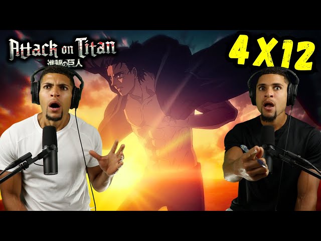 EREN!?! | Attack On Titan 4x12 REACTION!! | "Guides"