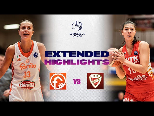 Beretta Famila Schio v DVTK HUNTHERM | Full Game Highlights | EuroLeague Women 2024-25