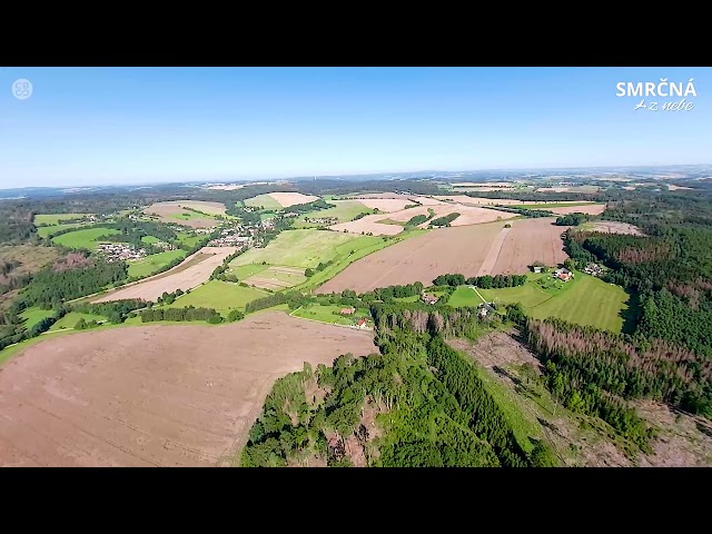 Letecké video obec Smrčná 2020