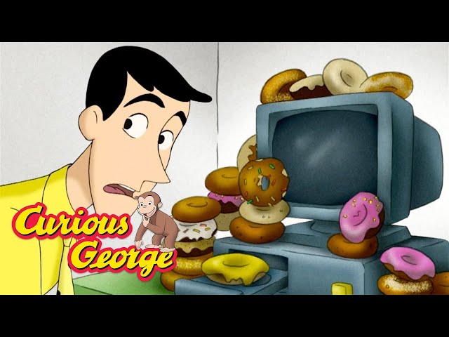 The Donuts are Everywhere! 🐵 Curious George 🐵 Kids Cartoon 🐵 Kids Movies