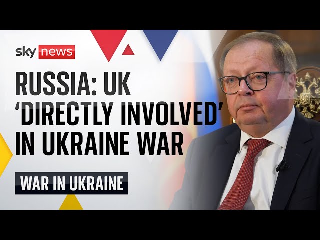 Russian ambassador says UK 'directly involved' in war after Storm Shadow attack | Ukraine War