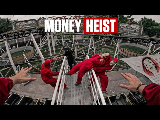 Parkour MONEY HEIST vs POLICE in REAL LIFE ''NEW MEMBER 3.0'' ( Epic Parkour Escape POV Chase )