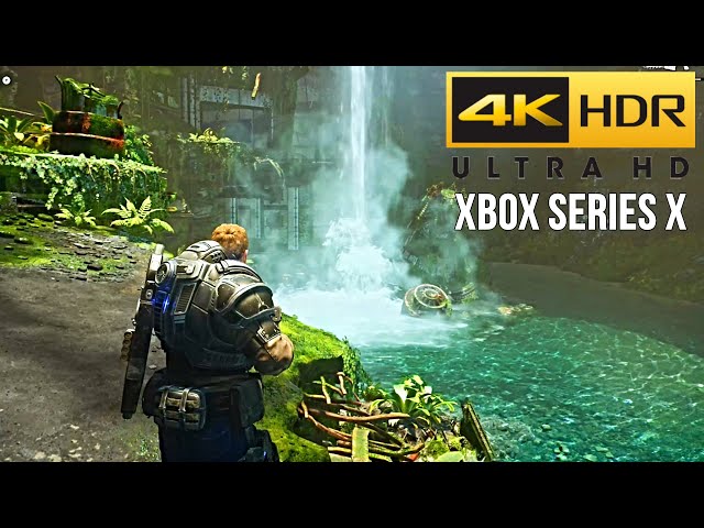 Gears 5 - Xbox Series X HDR 4K/60FPS Gameplay 2160P