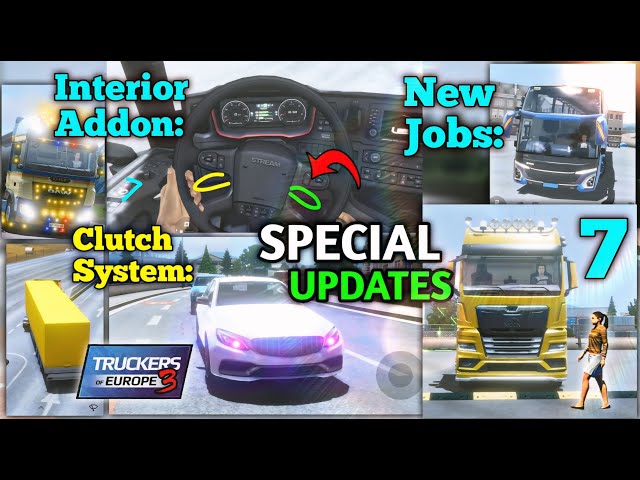 🚚7 New Features - Special Update is Out for Truckers of Europe 3 🏕 | Truck Gameplay