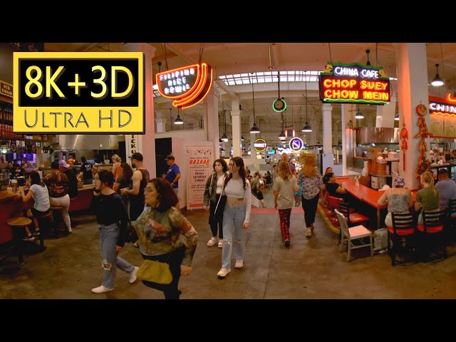 8k 3D Los Angeles Grand Central Market VR180 (Quest 2 , Quest Pro etc.)