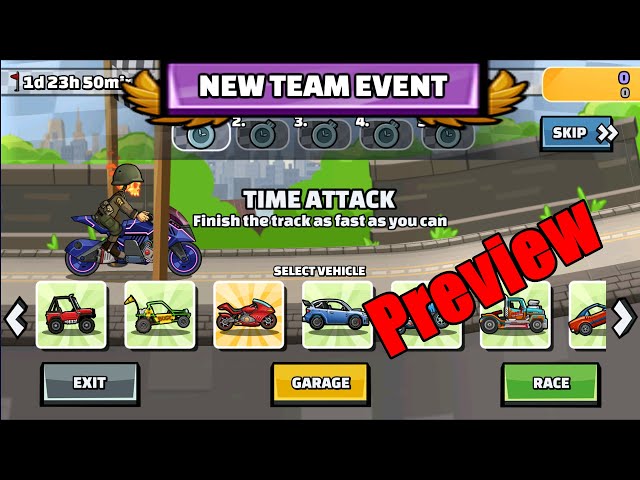 👉💖 New Team Event (B-Rally) - Hill Climb Racing 2