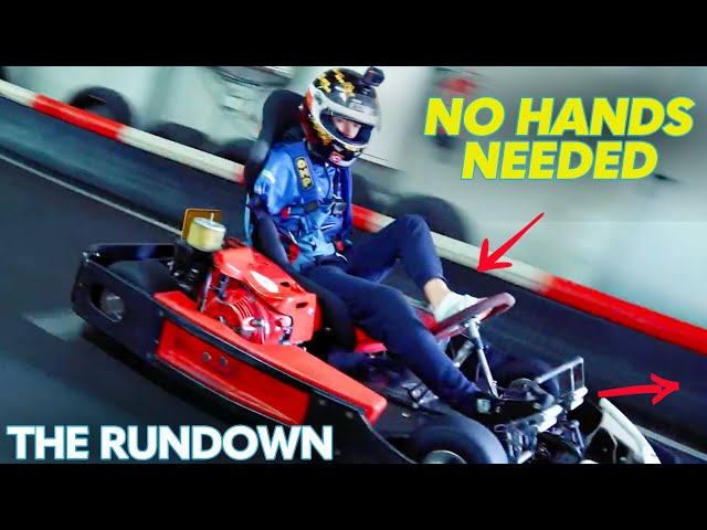 Driving With Your Feet & More Epic Hands Free Activities | The Rundown