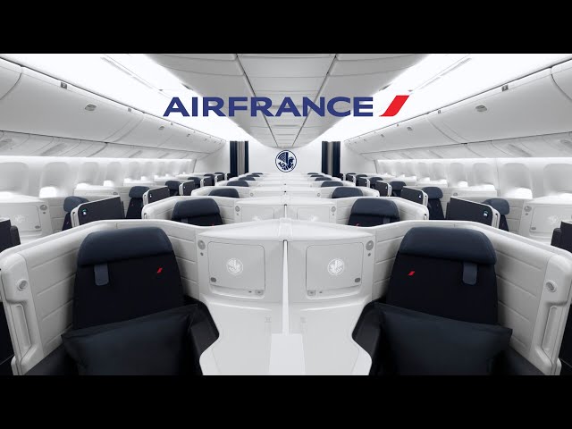 Air France A350 New Business Class | New York🇺🇸 to Paris🇫🇷 Flight | 4K Full Review