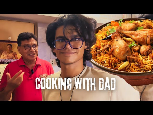 I COOKED BRIYANI WITH MY DAD