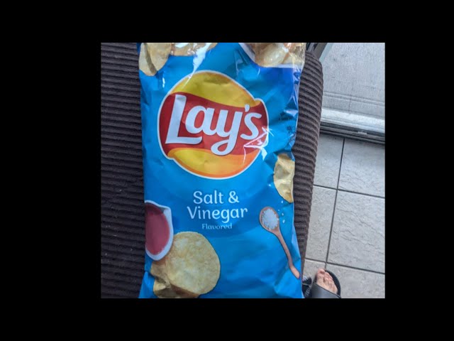 Fanof reacts reviews lay's salt & vinegar 7 3/4 oz