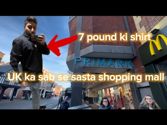 Prime Mark UK 🇬🇧 Ka Sabse Sasta Shopping Mall | Dress Shirt Sirf 7£ Pound Ki 😍😍😍