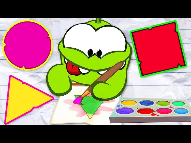 Learn Colors and Shapes for Kids | Learning Cartoons for Children by Om Nom