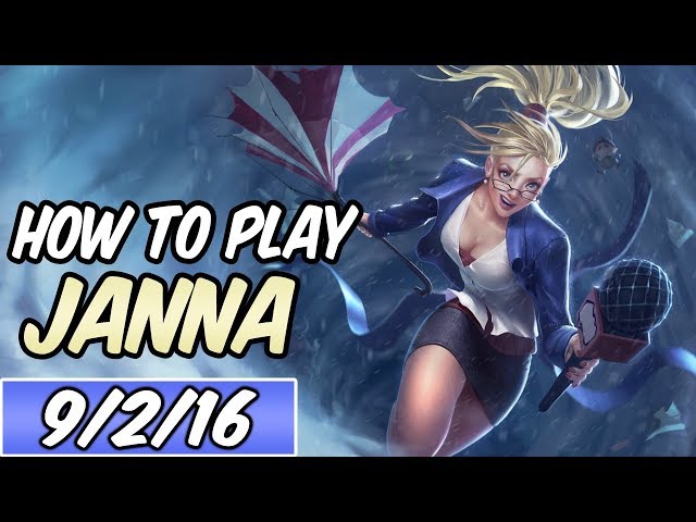 HOW TO PLAY JANNA | Build & Runes | Diamond Commentary | Forecast Janna | League of Legends