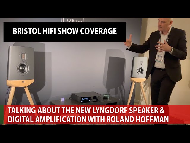 Bristol HiFi Show: Lyngdorf Cue-100 / Talks about digital amplification, Purify drivers