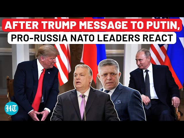 After Trump's Message To Putin In Victory Speech, Pro-Russia NATO Leaders React | USA | Ukraine