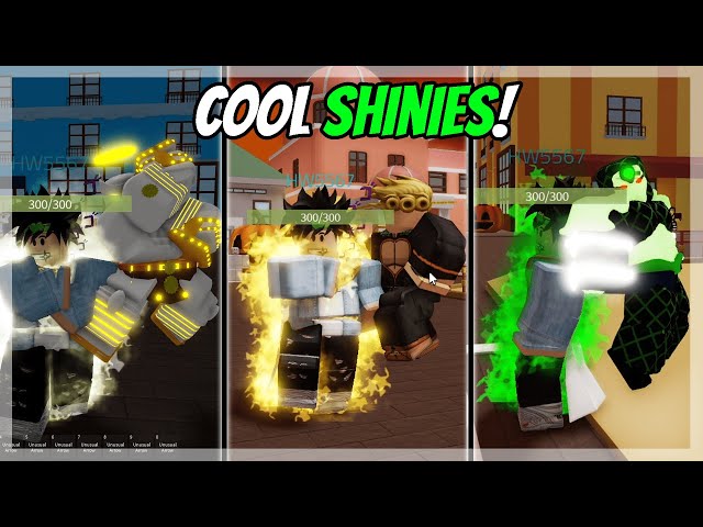 FREE SHINIES?!  | Obtaining Rare Shinies on this Roblox JOJO Game | Crusaders Heaven